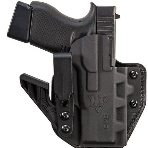 CompTac eV2 Max Hybrid Appendix IWB Holster - Glock - 26/27/28/33 Gen1234 - Right - Black