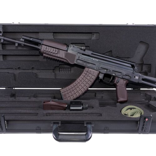 Arsenal SAM7SF 7.62x39mm Semi-Auto Rifle with Plum Furniture & AR-M5F Rail System Plum 30rd Mag