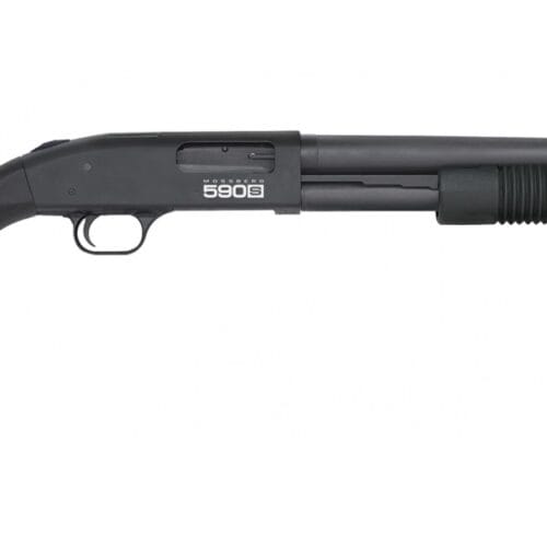 MOSSBERG 590S TACT 12/18.5 9+1 BL/SY OR