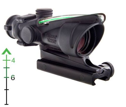 TRIJICON ACOG 4X32 .223 BAC CHEVRON GRN