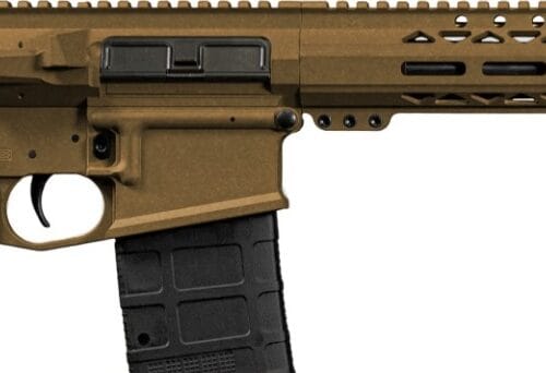 Live Free Armory LF308 Billet AR-10 Battle Rifle - Burnt Bronze | .308Win / 7.62NATO | 18" Barrel | 15" LFA Free Float M-LOK Rail | Classic M4-Style Stock