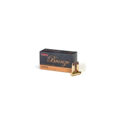 PMC Bronze .38 Special Handgun Ammo - 132 Grain | FMJ | 50rd Box