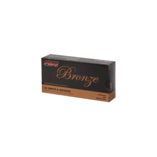 PMC Bronze .40 S&W Handgun Ammo - 165 Grain | JHP | 50rd Box