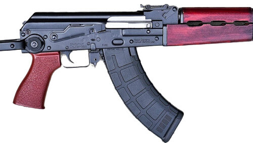 Zastava PAP M70 AK Rifle - 7.62x39 | Serbian Red | 16.3" | 1x30 Mag | Under Folding Stock