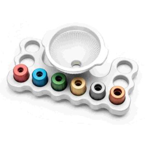 Area 419 Master Funnel Kit 22-338 Heads/ Funnel/ Handle/ Storage Block