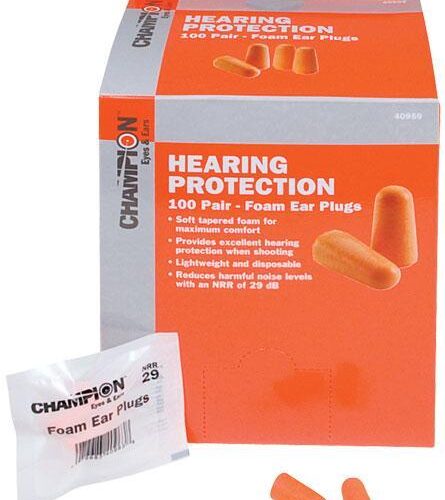 Champion Molded Foam Plugs