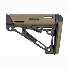 HOGUE AR15 RUBBER OVERMOLD 6-POSITION BUTTSTOCK MILL-SPEC FDE