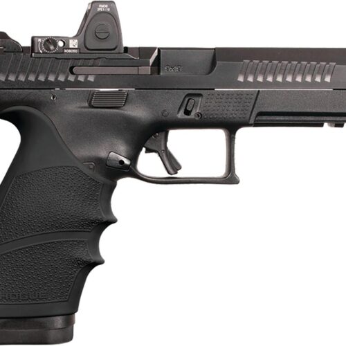 Hogue HandAll Beavertail Grip Sleeve CZ P-10 Full Size 9mm - Black