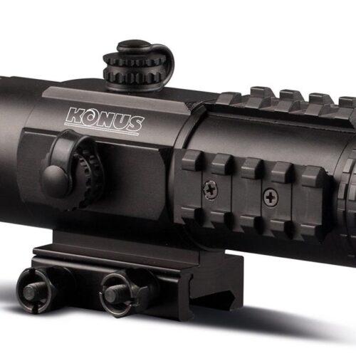 Konus SIGHT-PRO PTS2 Red Dot - 3x30mm Red/Blue Illuminated Reticle