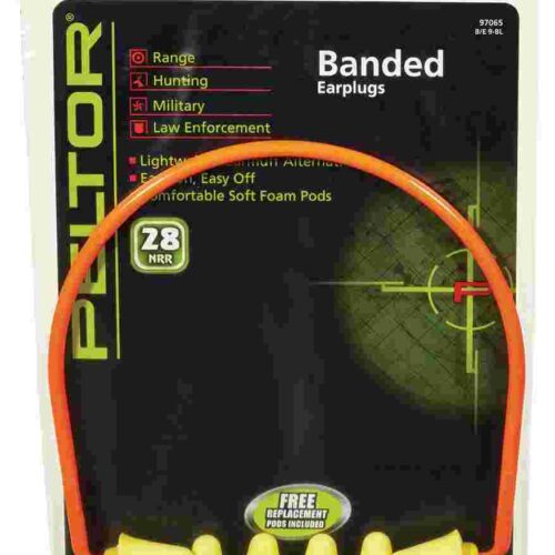 Peltor Sport Banded Ear Plugs & Replace Pods