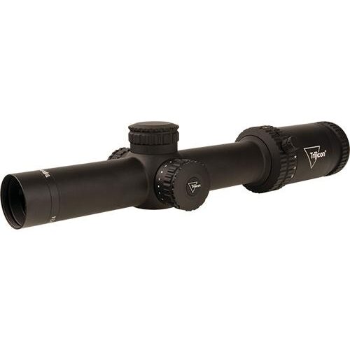 Trijicon Credo 1-6x24 (SFP) 30mm Rifle Scope w/Red BDC Segmented Circle .223 Low Capped Adjusters