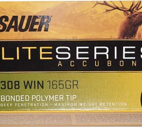 Sig Sauer Elite Accubond Hunting Ammunition .308 Win 165gr AB 20/ct