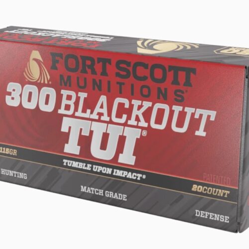 Fort Scott Munitions 300 Blackout Rifle Ammo - 115 gr | TUI | 20rd Box