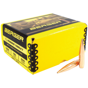 Berger Match Grade Target Bullets 7mm .284" 180 gr HYBRID TARGET 500/ct