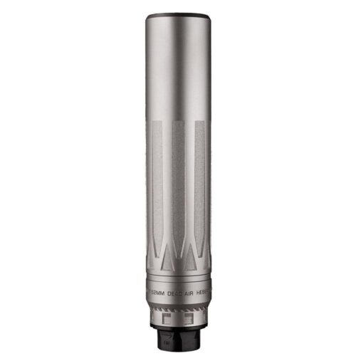 Dead Air Nomad-LTi XC Silencer w/Xeno Adapter - 7.62mm 9.30 (Cal) Silver w/DA124 Omni Brake