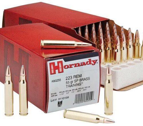 Hornady Custom Rifle Ammunition .223 Rem 55 gr SP 3240 fps - 50/box