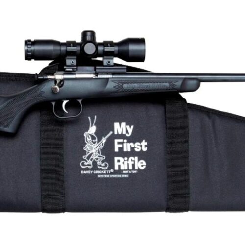 Keystone Synthetic .22LR Rifle w Scope Mount & Case