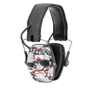 Howard Leight Impact Sport Shooting Electronic Ear Muffs with Bluetooth 21dB 2nd Amendment