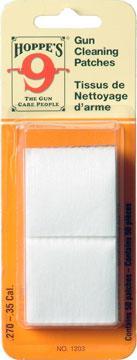 Hoppe's Patches .270 to .35 Caliber - 50/ct