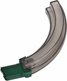 Champion Ruger 10/22 Steel Lip Metal Head Magazine Single Stack Clear Polymer 25/rd