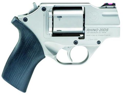 RHINO .357MAG REVOLVER 200DS CHROME 2IN BBL 3MOON CLIPS 6RND