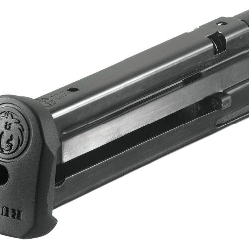 RUGER MAGAZINE SR22 10/RND BLUE 22LR W/FINGER EXT FLOORPLATE