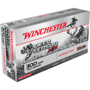 Winchester Deer Season XP Rifle Ammunition 300 WSM 150 gr. PT 3260 fps 20/ct