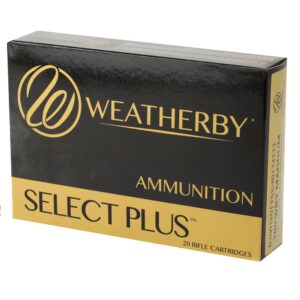Weatherby Select Plus Swift Scirocco Rifle Ammunition .280 Ackley Improved 150 gr. PT 2925 fps 20/ct
