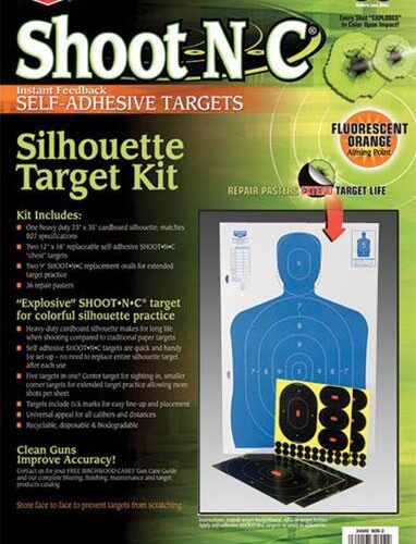 Birchwood Casey Shoot-N-C Silhouette Target Kit