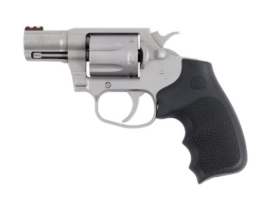COLT COBRA 38SPC SS/BL 2" FO HOGUE