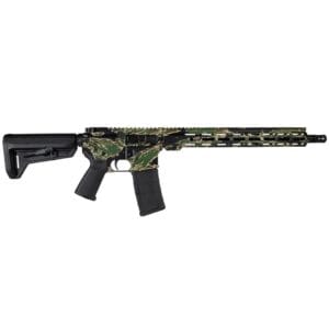 Shark Coast Tactical "Tiger Stripe" Rifle 5.56mm 30rd Magazine 16" Barrel 15" MLOK Handguard