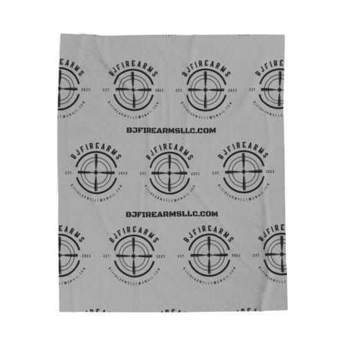 Firearms Velveteen Plush Blanket | Cozy Indoor Decor, Great for Gifting, Home and Outdoor Use, Perfect for All Seasons