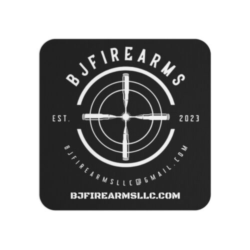 Custom Firearm Coasters, Personalized Drink Coasters for Gun Lovers, Barware Accessories, Unique Gifts for Father's Day