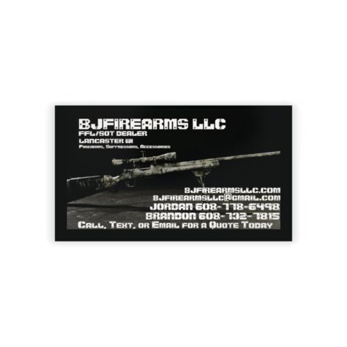 Custom Business Cards for Firearm Enthusiasts, Personalized Contact Cards, Business Branding, Professional Networking, Gun Shop Promotions