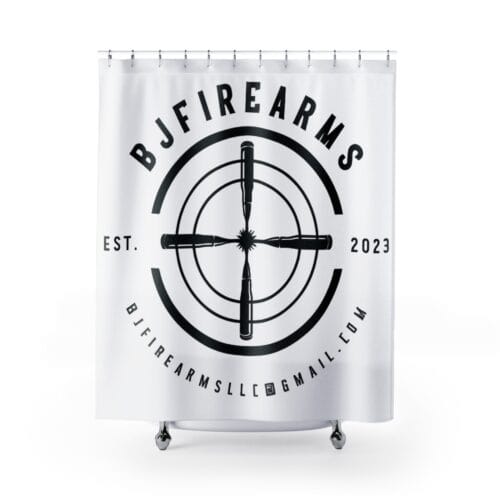 Stylish Firearms Shower Curtain - Perfect for Gun Enthusiasts, Bathroom Decor, Unique Gift, Modern Kitchen