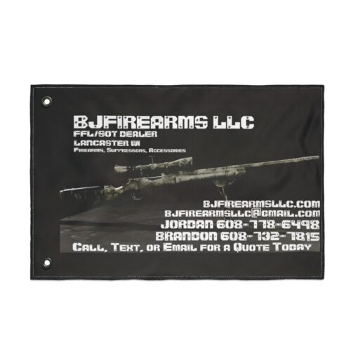 Custom Double-Sided Flag for Firearm Enthusiasts, Outdoor Decor, Event Signage, Business Promotion, Unique Home Accessories