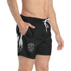 Patriotic Guns Ammo Gear Swim Trunks
