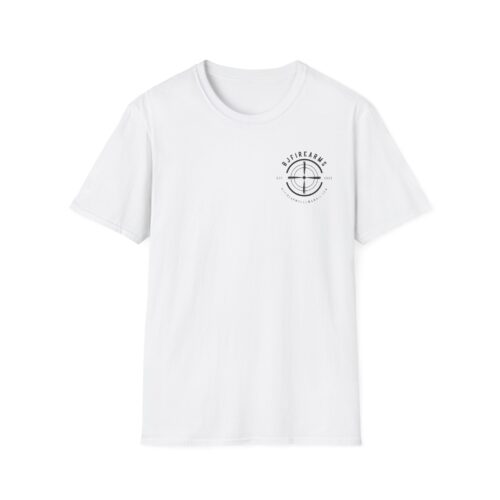 Stylish Unisex Softstyle T-Shirt with Target Design | Perfect for Gun Enthusiasts, Casual Wear, Gifts, Sports Events, Everyday Style