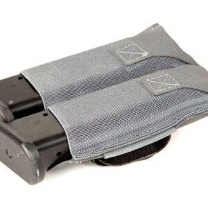 Blue Force Gear-Belt Mounted Ten-Speed® Double Pistol Mag Pouch - Wolf Gray