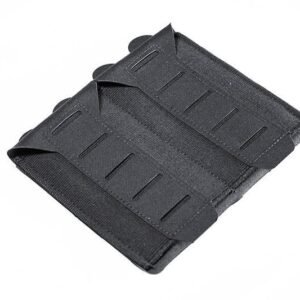 Blue Force Gear-Stackable Ten-Speed Double M4 Mag Pouch - Black