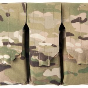 Blue Force Gear-Triple M4 Mag Pouch - Classic style with flap one mag per pocket - MultiCam®