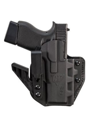 CompTac eV2 Max Hybrid Appendix IWB Holster - Glock - 19 Gen5 - Right - Black