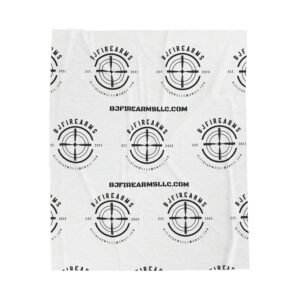 Firearms Velveteen Plush Blanket | Cozy Indoor Decor, Great for Gifting, Home and Outdoor Use, Perfect for All Seasons