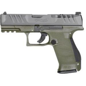WALTHER ARMS PDP 9MM CPT 4" BLK/GRN OR 15+1