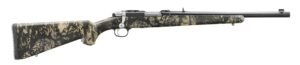 RUGER 77/44 44MAG BL/CAMO 16" AS TB