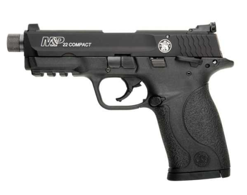 SMITH AND WESSON M&P22 COMPACT 22LR THREADED