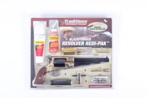 TRADITIONS 1858 ARMY .44 BL/WD PKG BRASS