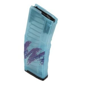 Amend2 AR-15 Mod C Teal Printed Jazz Rifle Magazine 5.56mm/.223 Rem 30/rd