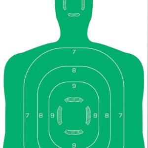 Allen EZ AIM Silhouette 12x18 Target Green- 10/ct