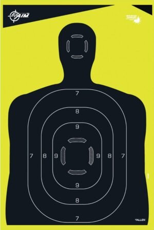 Allen EZ Aim Non-Adhesive Splash Silhoutte 12x18 5/ct